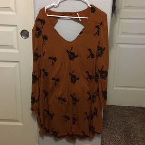 Free People long sleeved dress